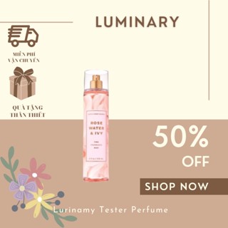  Xịt thơm toàn thân BBW ROSE WATER & IVY 