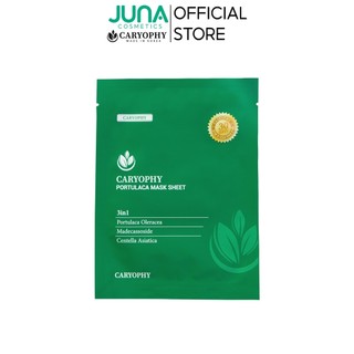 Mặt nạ dưỡng da mụn Caryophy Portulaca Mask Sheet 22g