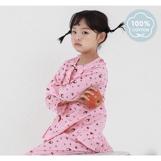 bộ bé gái mặc nhà pipilong