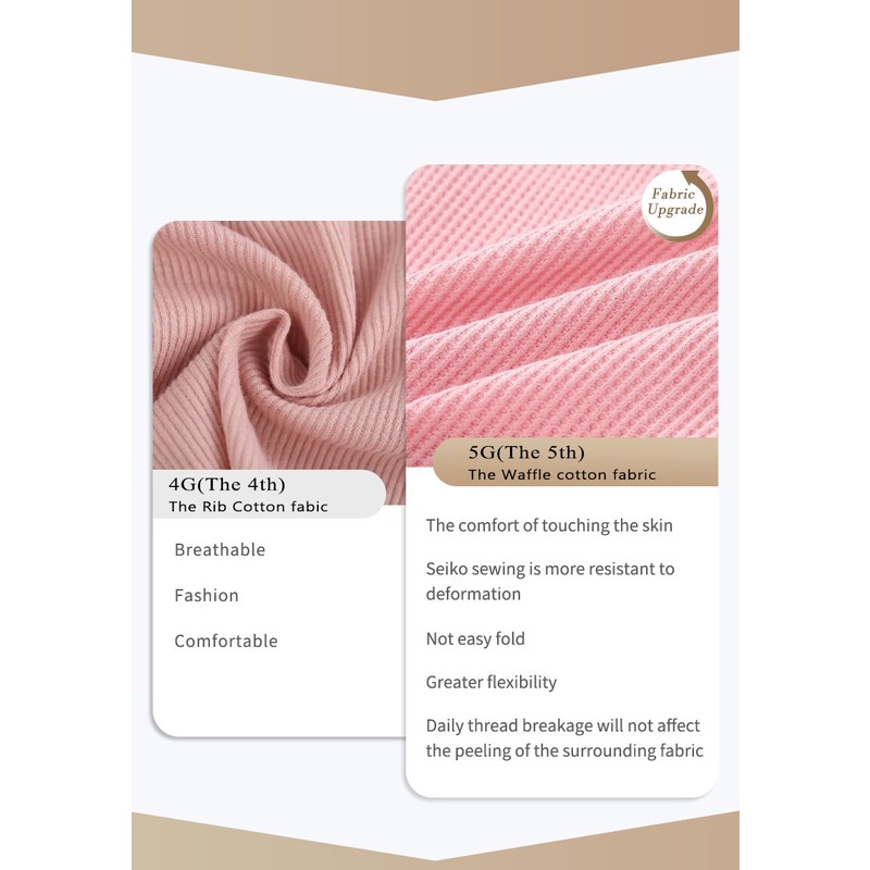 Cute Byte Bộ 3 Quần Lót Cotton Kháng Khuẩn Màu Đất Dễ Thương Cho Nữ