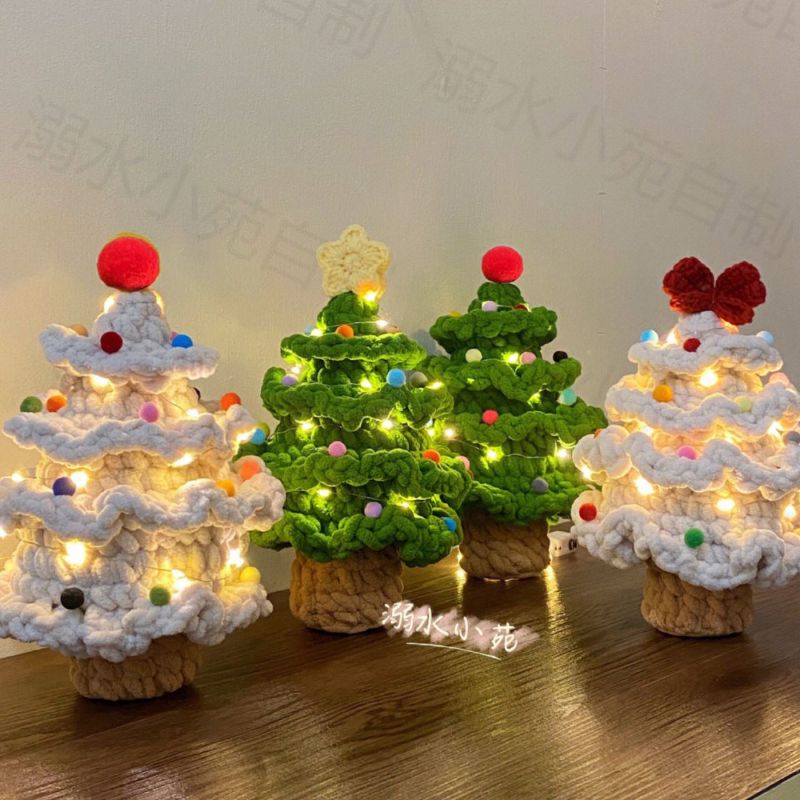 Cây thông noel bằng len