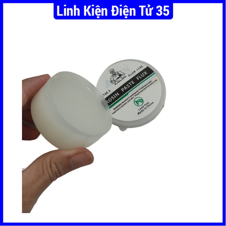 50g/100g mỡ hàn không chì bảo vệ sức khỏe Rosin Paste Flux PGA hỗ trợ hàn mạch thủ công