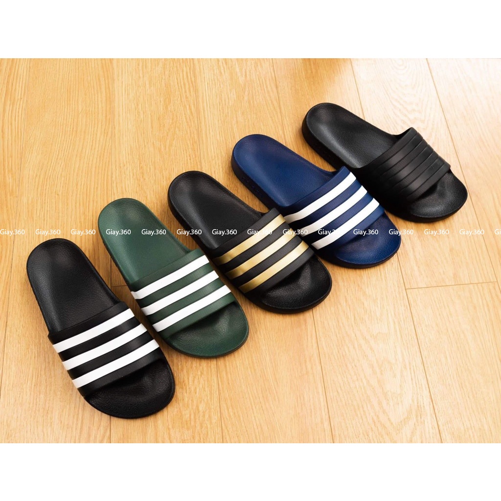 Dép đúc nam adidas nguyên khối siêu nhẹ hàng chính hãng,dép unisex quoai ngang nam chống hôi chân ful box