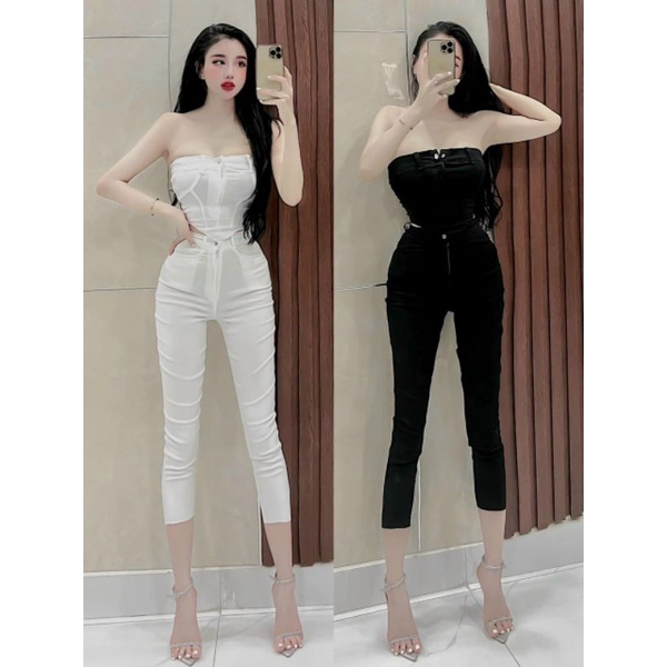 sét áo croptop cúp ngực quần ngố