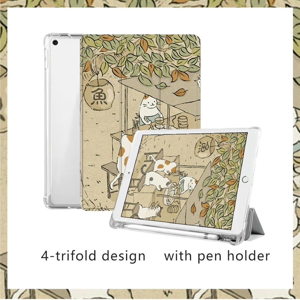 Bao Da Máy Tính Bảng Họa Tiết Hoạt Hình Cho Ipad Air 5th 4th 6th 7th 8th 9th 10th Pro 11 10.5 9.7 10.9 10.2 Mini 1 2 3 4 5 6 ipad5 ipad9