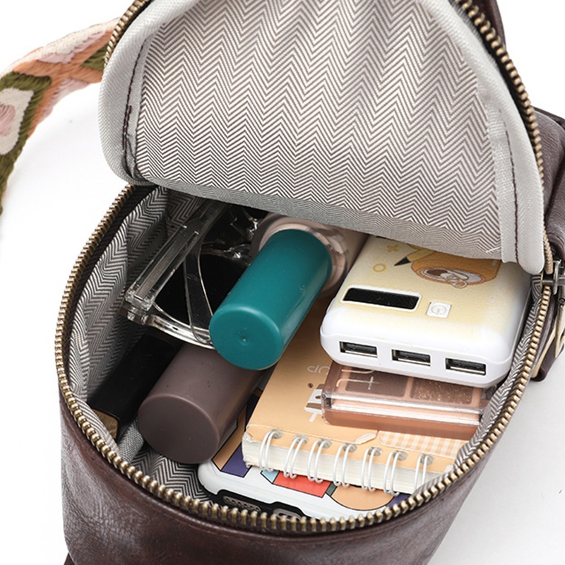 Túi Da pu Đeo Chéo Bản Rộng Thời Trang Cho Nữ