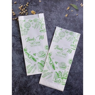 Túi giấy bánh mì thấm dầu 500 túi