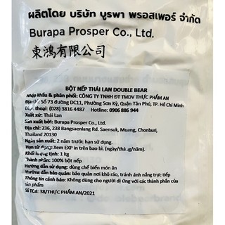 Bột nếp Thái Lan Double Bear gói (1kg)