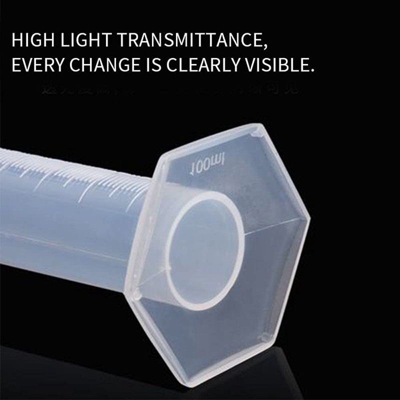 Công cụ ống chia độ bằng nhựa xi lanh đo lường cho phòng thí nghiệm