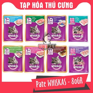 Pate gói cho mèo WHISKAS 80gr
