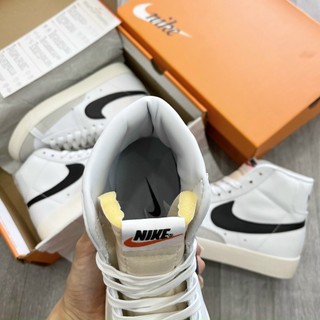 Giày Blazer Mid 77 white black cao cấp full box