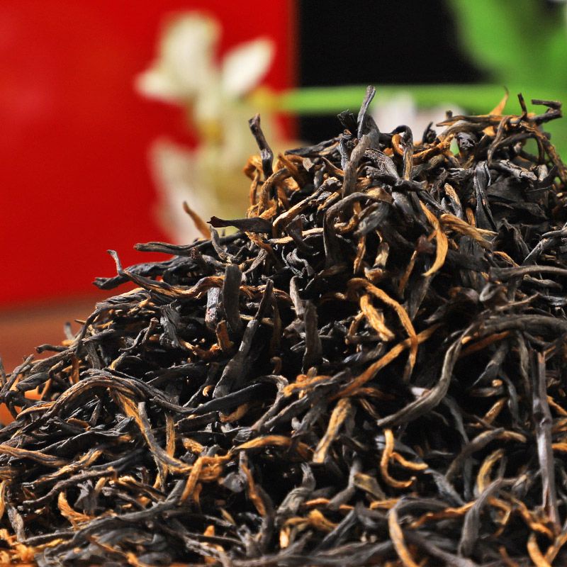 Trà kim tuấn mi hộp thiếc 125g 25gói