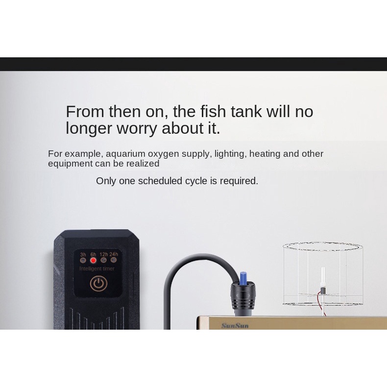 Công Tắc Hẹn Giờ Cho Bể Cá Tiện Dụng