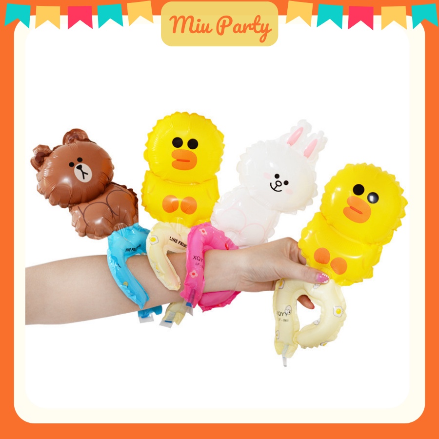 Bong Bóng Đeo Cổ Tay, Vòng Tay Cho Bé Vui Chơi Tiệc Sinh Nhật - Đồ Chơi Cho Bé, Quà Tặng Trung Thu - Miu Party