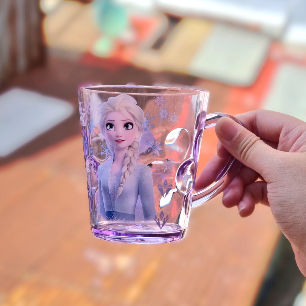 Ly cốc uống nước trẻ em 260ml Frozen Elsa Anna Disney
