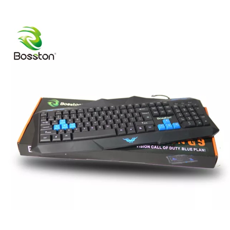 (FREE SHIP TOÀN QUỐC) Bàn Phím BOSSTON G9, Bàn phím chơi game Bosston G9 MẪU MỚI 2022
