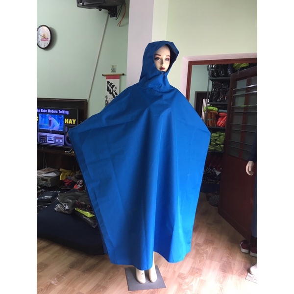 Áo mưa cánh dơi không kính vải tráng mủ cao su Hàn Quốc siêu to Shop Rồng88