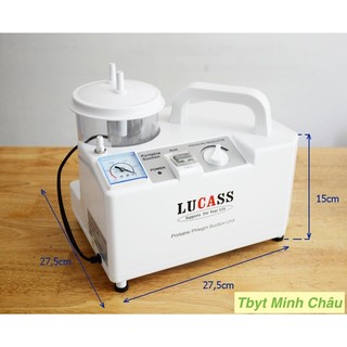 Máy hút dịch 1 Bình Model SS-6A - Hãng Lucass