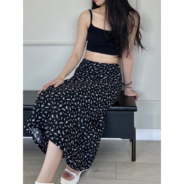 HINWORKSHOP | Chân váy đuôi cá Floral Long Skirt