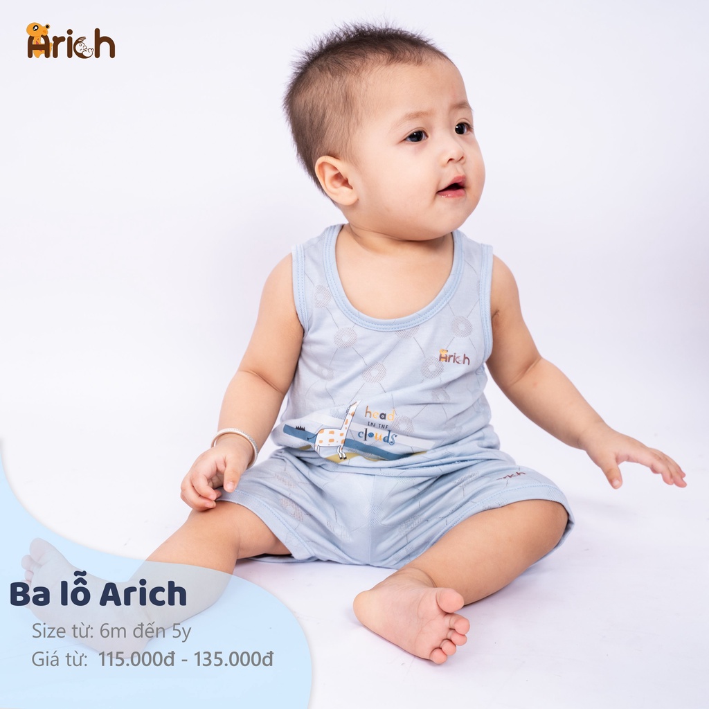 Ba lỗ thông hơi họa tiết đáng yêu cho Bé (size từ 6m-12m)