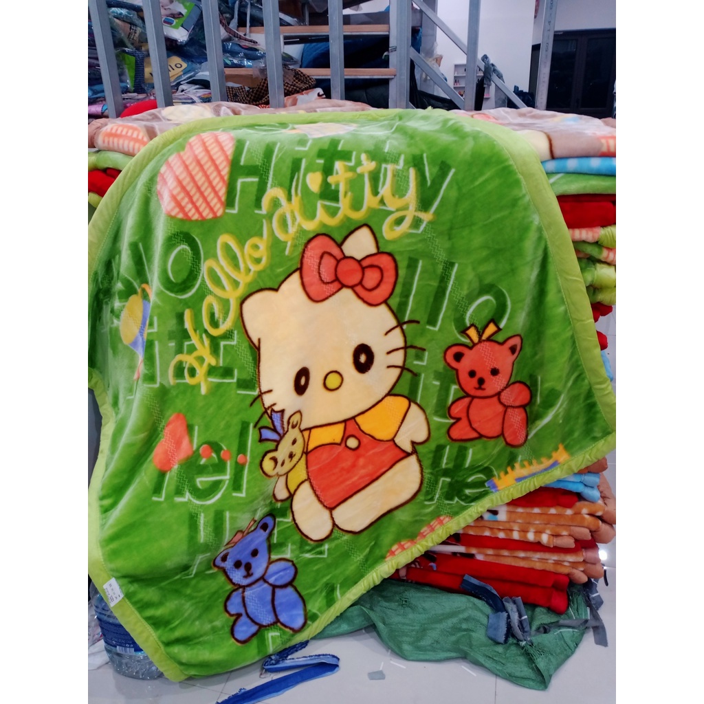 Chăn Lông Tuyết Hai Lớp Loại 1 Kích Thước 1mx1.3m Siêu Mềm Mượt Cho Bé Đến Trường, Chăn Đi Học Cho bé mùa đông