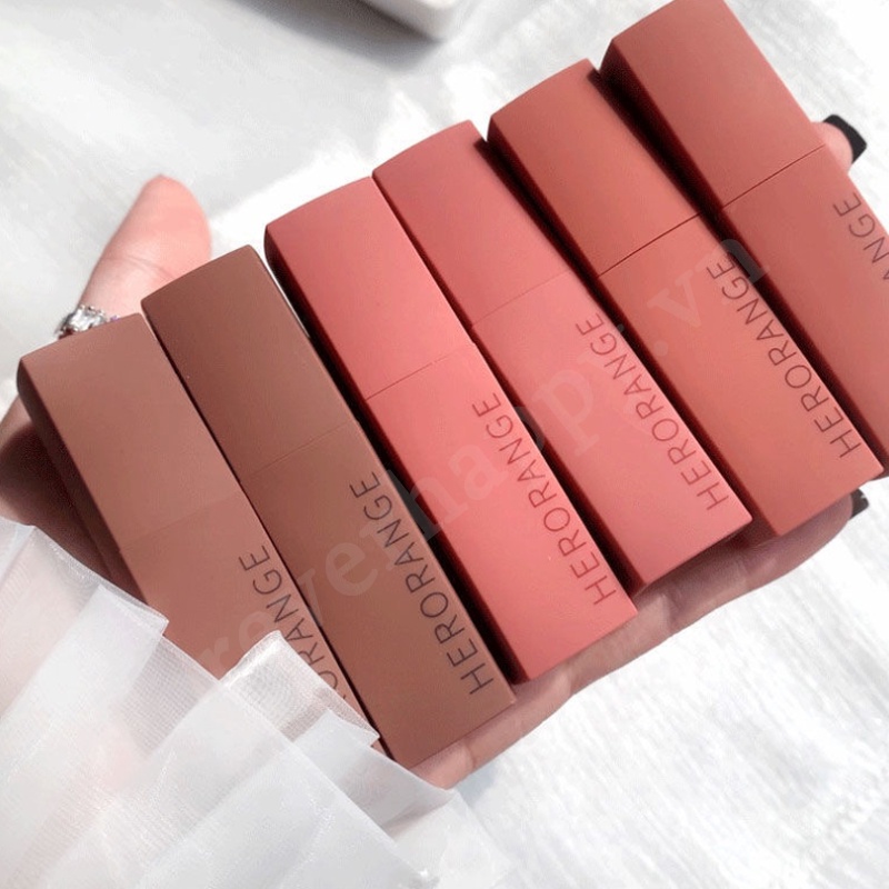 Son kem lì / Son Kem Màu Nhung Lì Không Dễ Phai HERORANGE