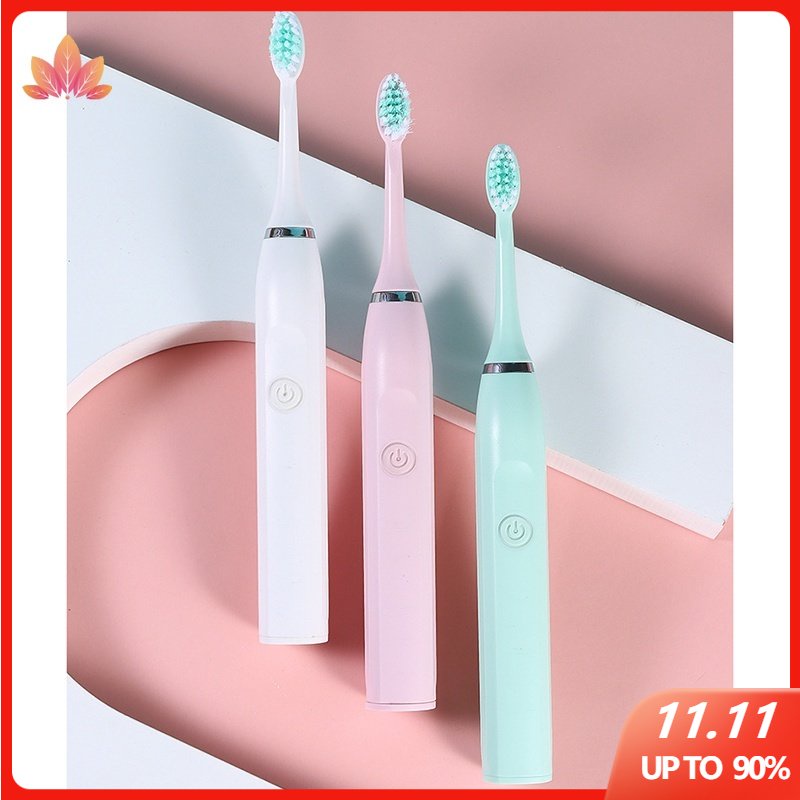 Bàn Chải Đánh Răng Điện Sonic Chống Nước IPX7 Với 3 Bàn Chải Điện Cao HHTJP5