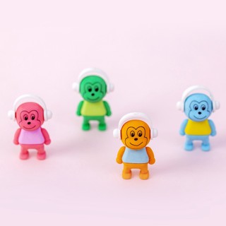 🧼 Tẩy Gôm Khỉ Con Yêu Âm Nhạc 🎀 – Giá Sỉ Hot 📦 | ThoHong
