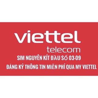 Sim 4G data Viettel nguyên kit đầu 03 09 ngẫu nhiên