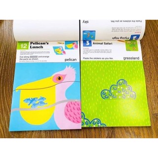 KUMON FIRST STEP WORKBOOK BỘ 12 books, free scissors