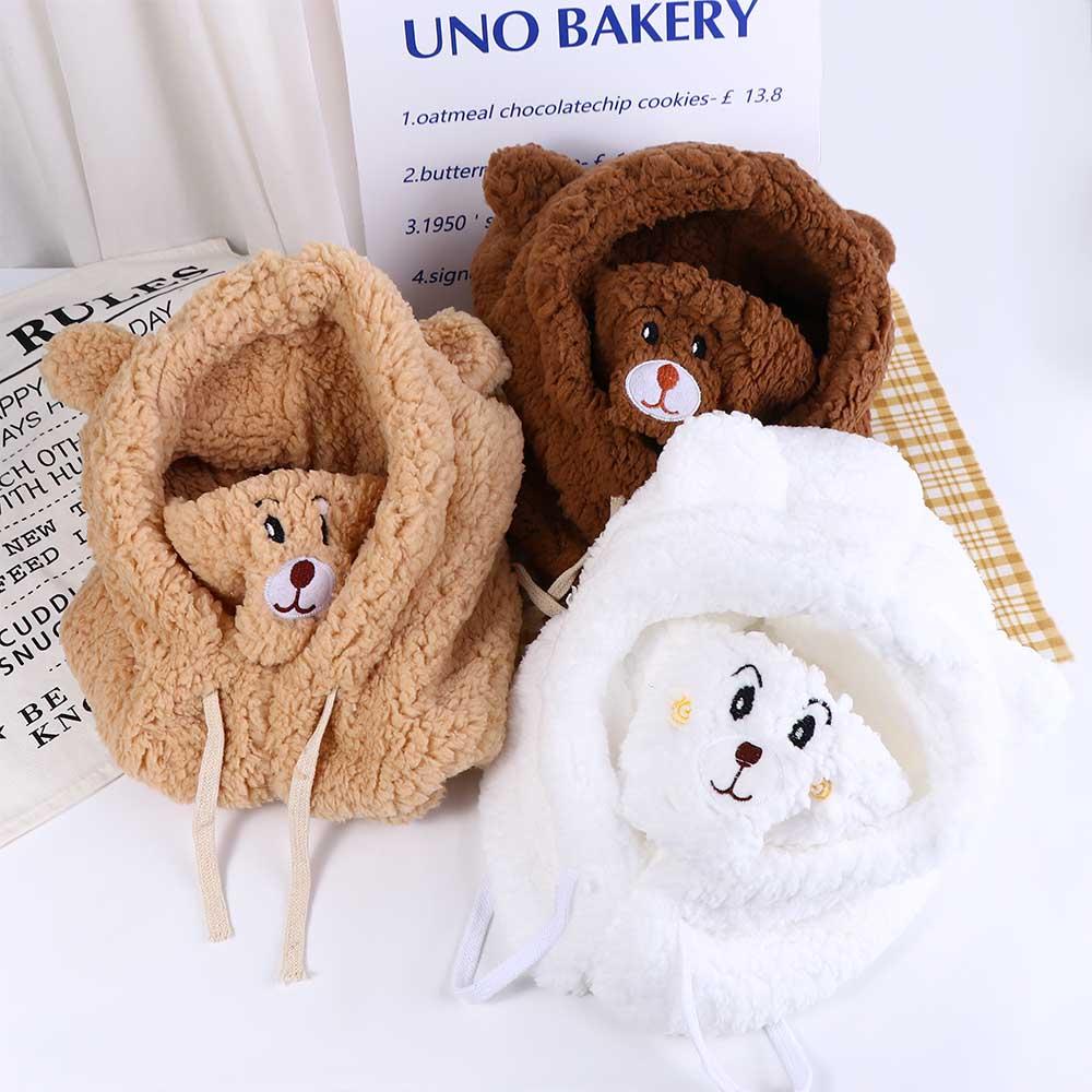 Mũ Lưỡi Trai Đính Tai Gấu Hoạt Hình Lấp Lánh Dễ Thương Cho Nữ