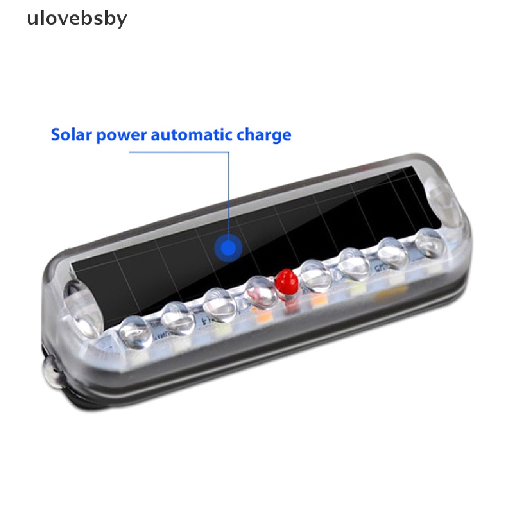 Ulovebsby Đèn Phanh Cảnh Báo Sử Dụng Năng Lượng Mặt Trời Gắn Đuôi Xe Tải
