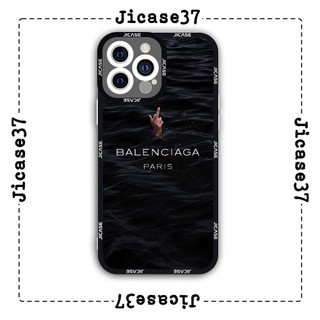 Ốp lưng iphone và samsung xiaomi oppo cạnh vuông Jicase balenciaga