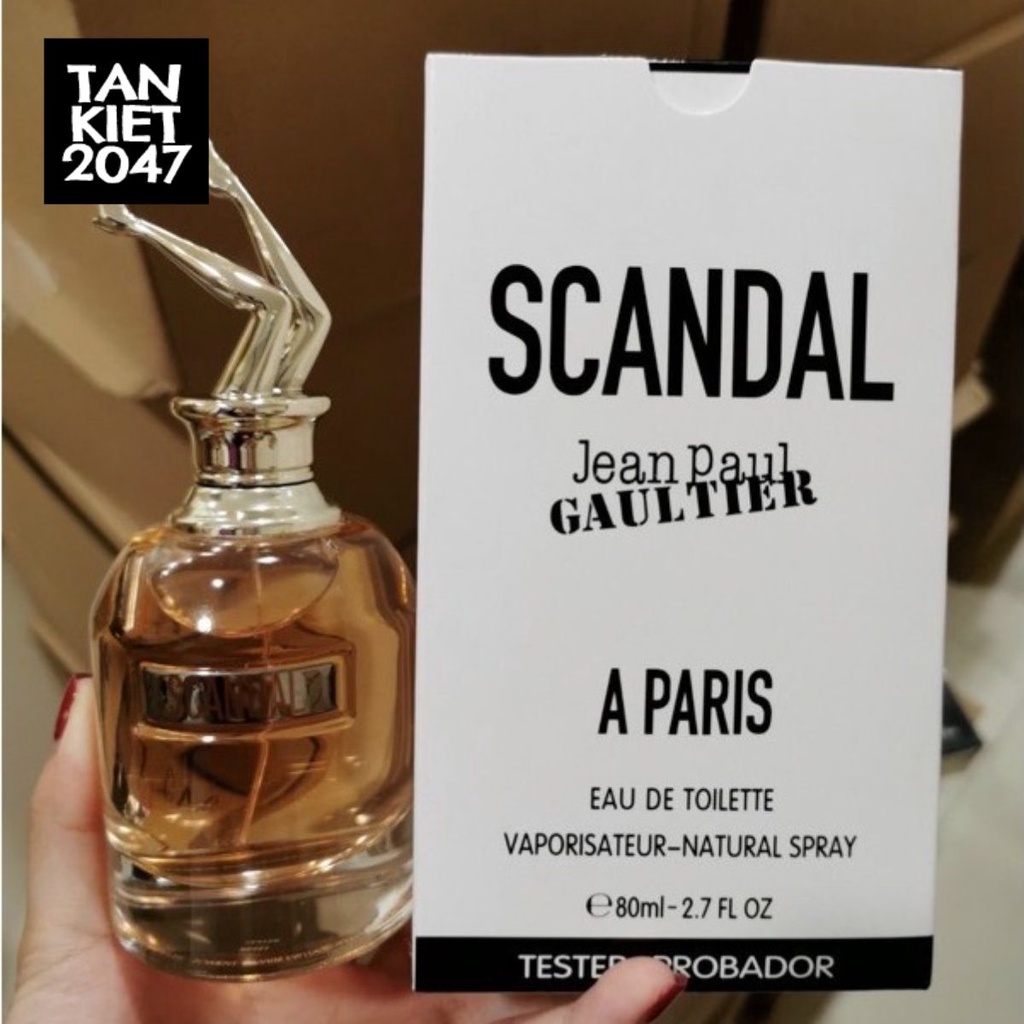 Nước hoa SCANDAL Jean Paul Gaultier EDT Tester - Probador Fullseal