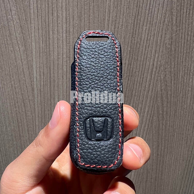 Vỏ Bọc Chìa Khóa Điều Khiển 3 Nút Bằng Da Cho Xe Máy Honda Scoopy Vario PCX Monkey 125 Monyet 125 Motor