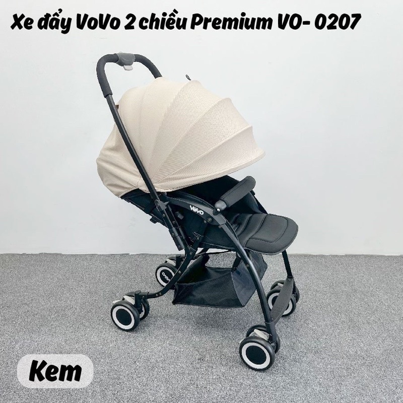 Xe đẩy vovo 2 chiều premium vo-0207 bản nâng cấp mới nhất 2022 - ảnh sản phẩm 6