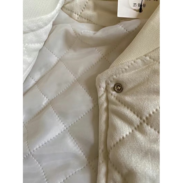 Áo khoác len trần bông nhung ấm áp mùa đông