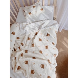 Chăn nỉ xô muslin Be