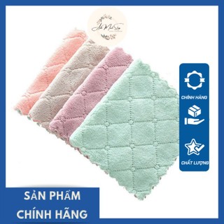 Khăn đa năng ,Khăn lau tay nhà bếp Anh Mart siêu thấm hút , dễ vệ sinh không ra lông