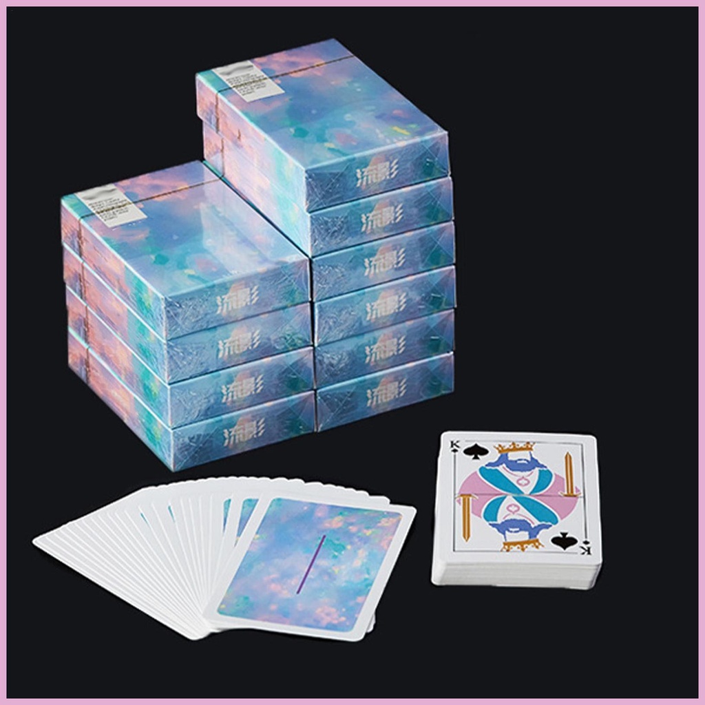 Bộ Thẻ Bài Trò Chơi Texas Lõi Trắng Sáng Tạo Chống Gập Lại Được