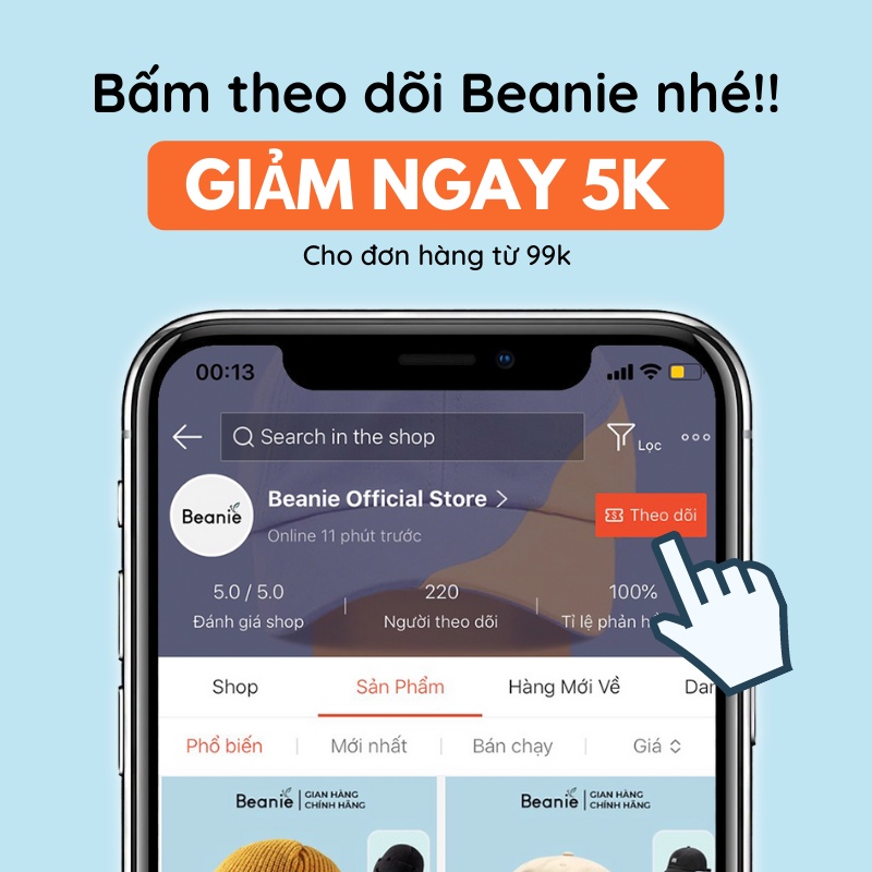 Mũ Len Dài BEANIE Cao Cấp Dày Basic Thời Trang Hàn Quốc, Nón Len Trơn Unisex Nam Nữ Phong Cách Hip Hop B006