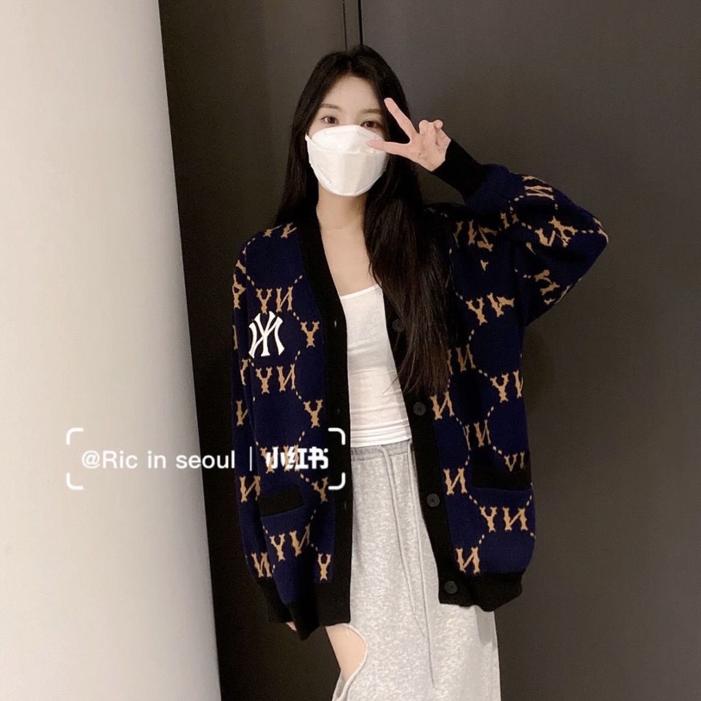 Hàng Có Sẵn!Nyy!Áo Khoác Cardigan Giữ Ấm Xu Hướng Mới Cho Cặp Đôi