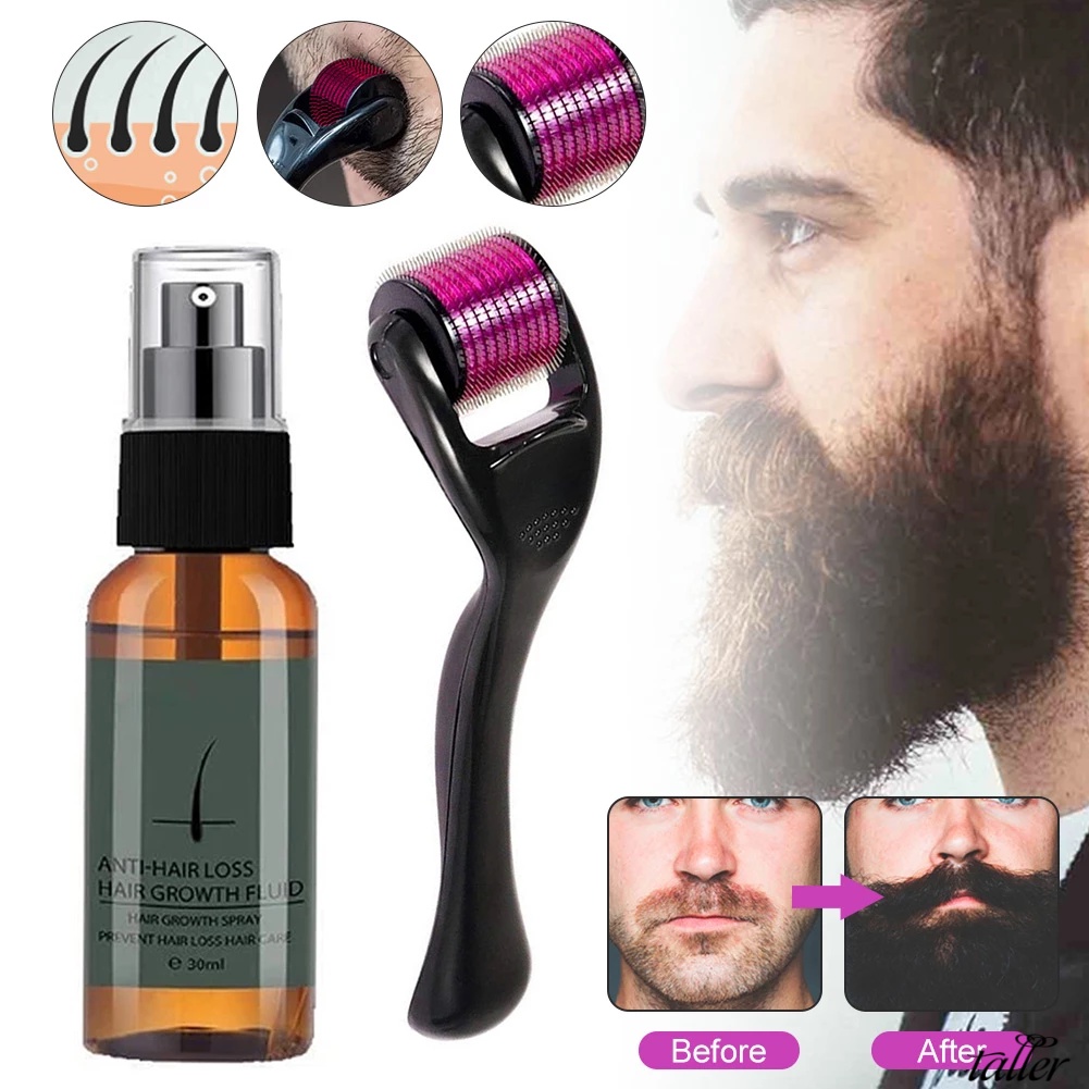 ✧Ready Stcok 30Ml Nam Mọc Râu Con Lăn Bộ Râu Tăng Trưởng Bộ Nam Mọc Râu Tinh Chất Nuôi Dưỡng Tăng Cường Sinh Lý Râu Tinh Dầu Râu Chăm Sóc