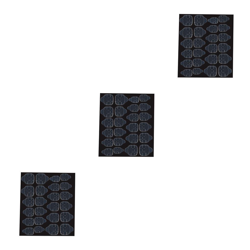 Set 1 / 2 / 3 / 5 / 24 Miếng Dán Hai Mặt Trang Trí Móng Tay