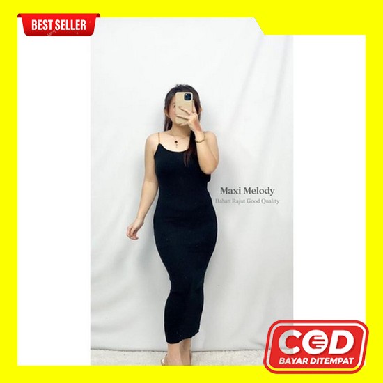 Đầm Maxi Dệt Kim Họa Tiết Melody Kiểu Hàn Quốc Dễ Thương Cho Nữ Tuổi Teen Dự Tiệc Mdlv ~ Maxi Melody Dres