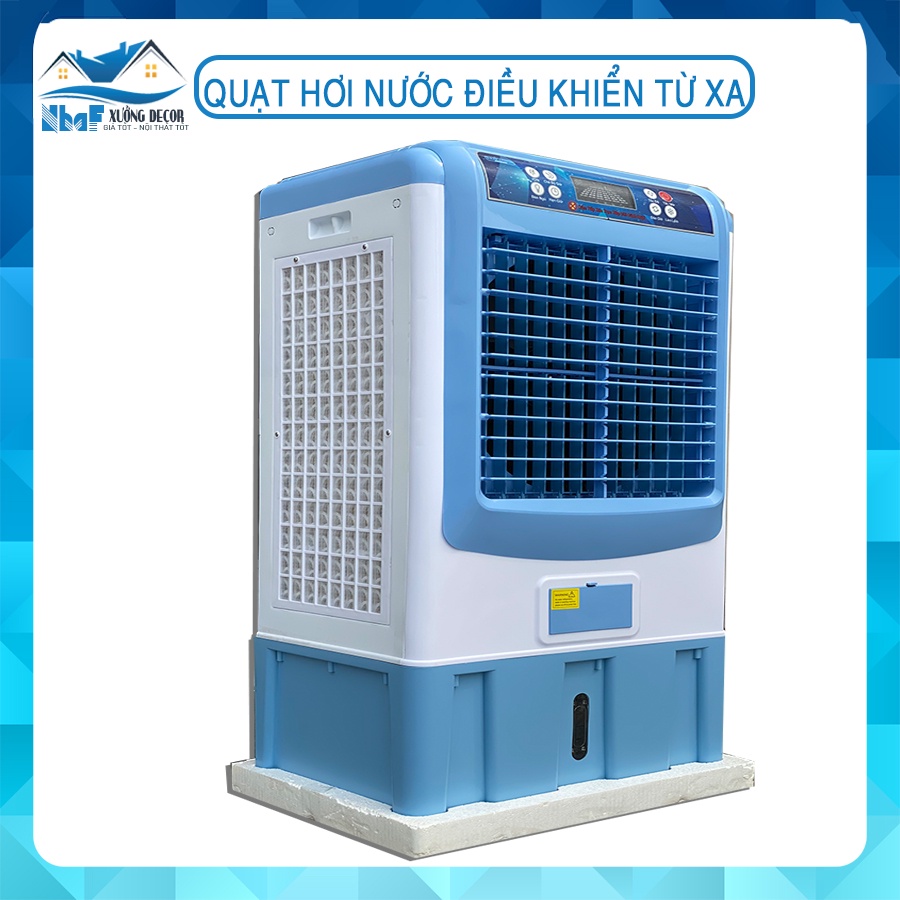 Quạt Hơi Nước Hàng Nhập Điều Khiển Từ Xa Lọc, Làm Mát Không Khí Cực Nhanh Công Suât Lớn Model HA-45