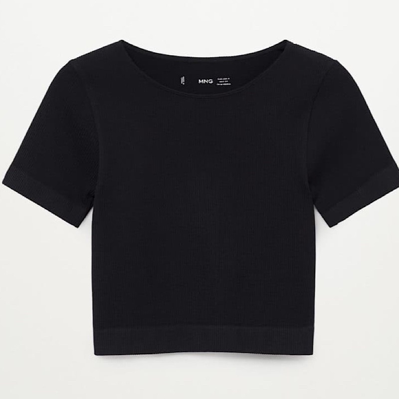 Áo Thun Zara Nữ Kiểu CropTop