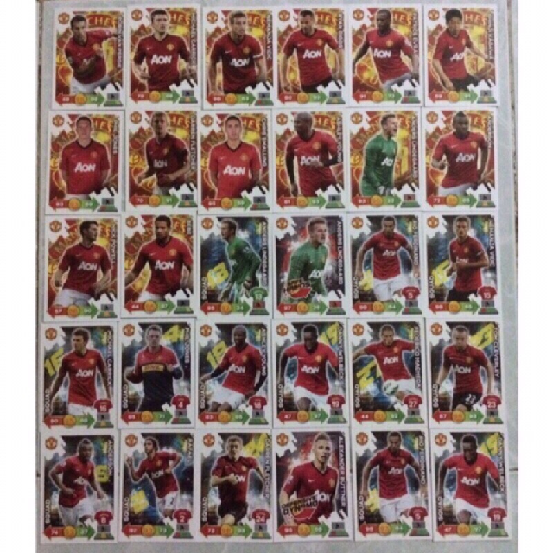 Bộ thẻ cầu thủ Manchester United