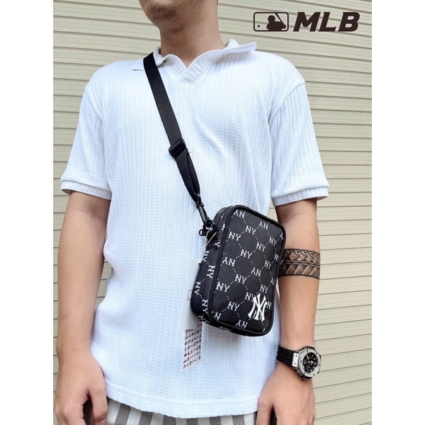 Túi đeo chéo MLB Mini Bag Monogram Bag Full Tag