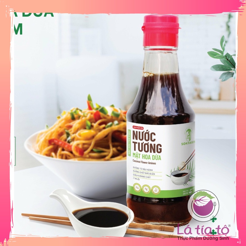 NƯỚC TƯƠNG MẬT HOA DỪA SOKFARM